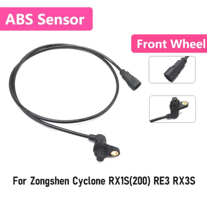 For Zongshen Cyclone RX1S 200 RE3 RX3S RX 1S 3S RE 3 Motorcycle Signal ABS Front Wheel Speed Sensor