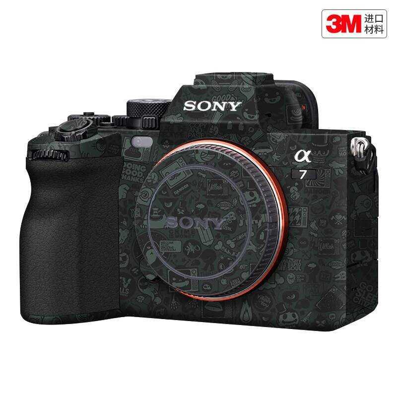 เหมาะสําหรับ Sony A7M4 ฟิล์มป้องกันกล้อง Sony a7m4 Body สติกเกอร์การ์ตูนหนัง 3M