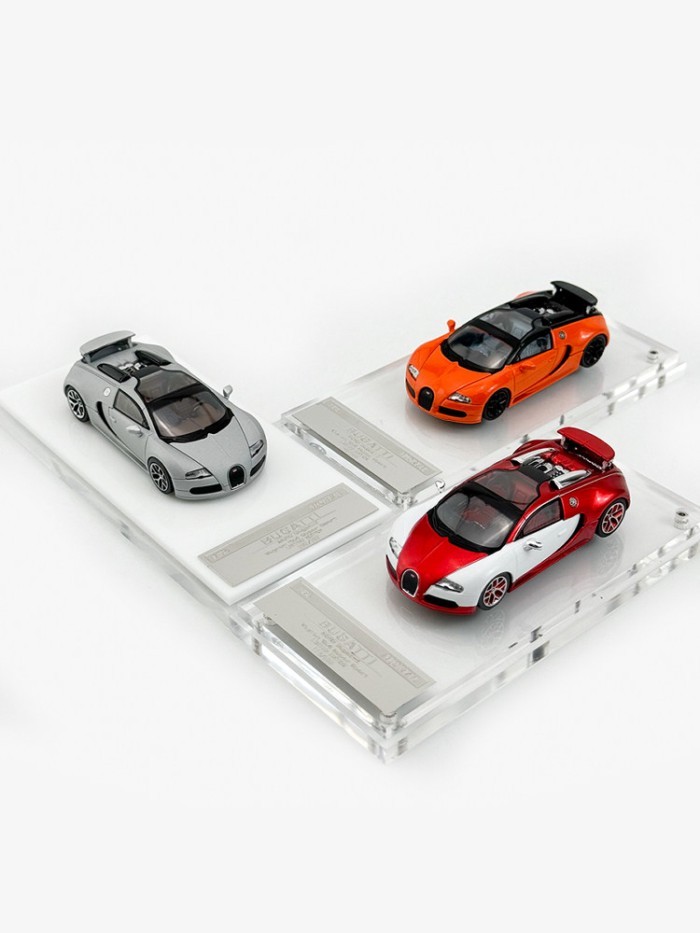 พร้อมสต็อก Mortal 1: 64 Bugatti Veyron Veyron Super Sport Alloy Car Model Collection เครื่องประดับ