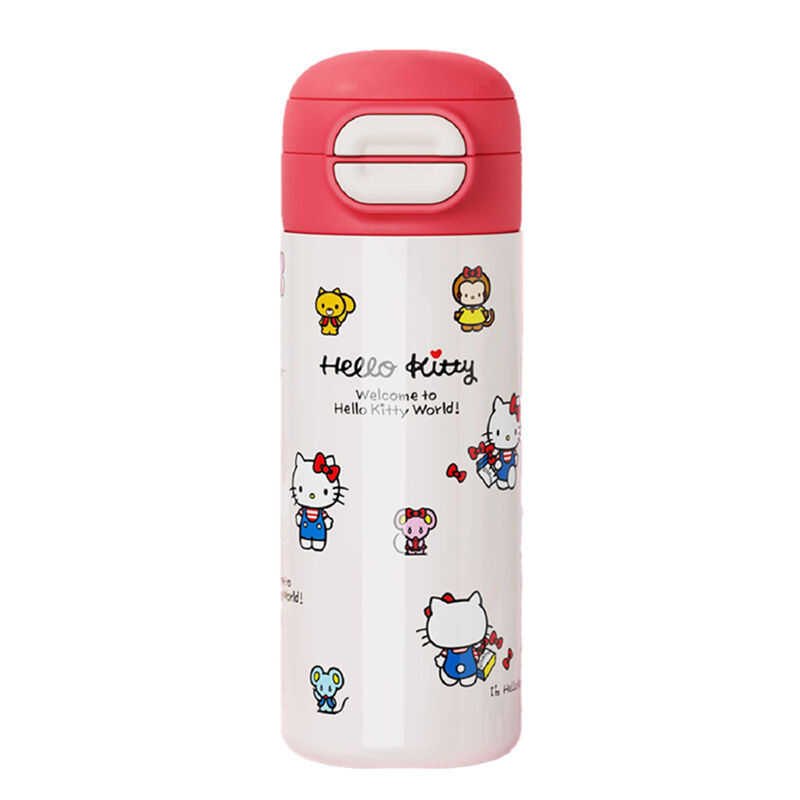 & Adorable Straw Insulated Stainless Steel Cup