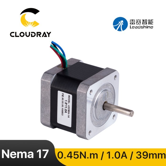 Leadshine Nema 17 Stepper Motor (42CM04) 1A 0.45Nm 3d Printer Motor 2 phase for CNC Engraving Milli