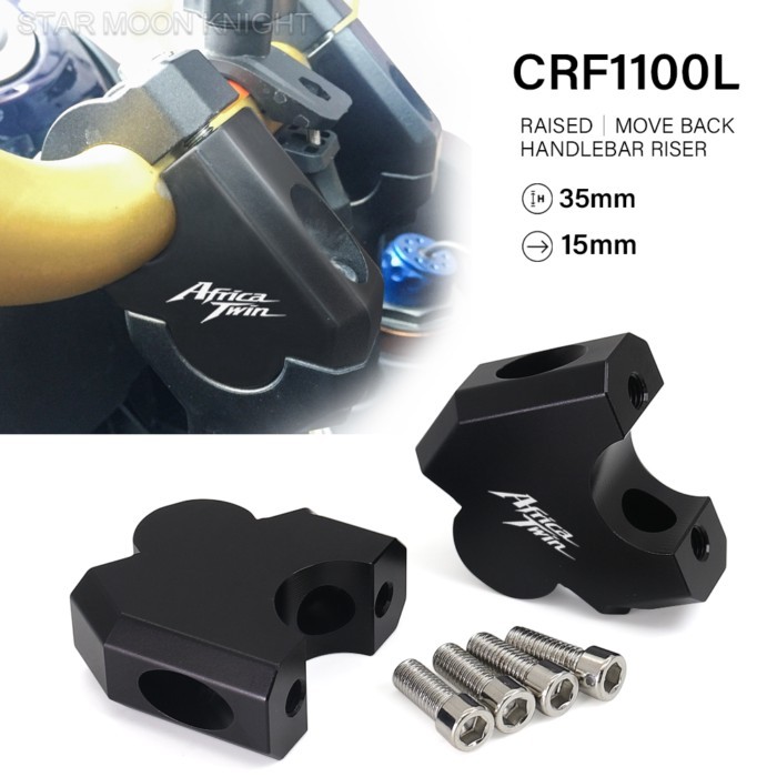 Handlebar Riser For HONDA CRF1100L Africa Twin, CRF 1100 L Africa Twin Adventure Sports Accessories
