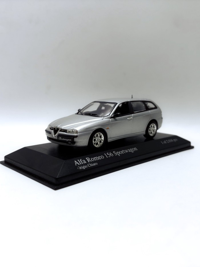 MINICHAMPS Mini Cut 1/43 Alfa Romeo Alfa Romeo156 โมเดลรถอัลลอยรุ่น Limited Edition