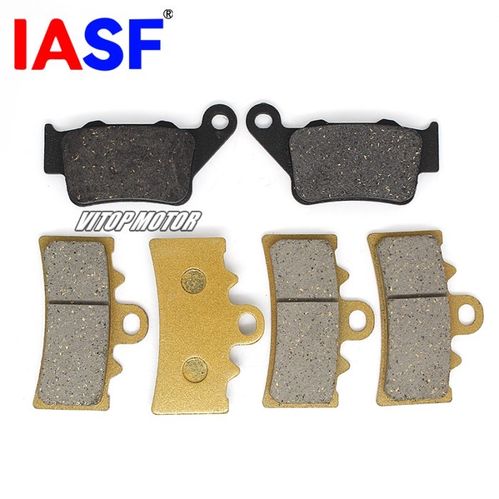 IASF Motorcycle Front Rear Disc Brake Pads for QJMOTOR FORT350 FORT 350 QJ350T-2A For VOGE SR4max S