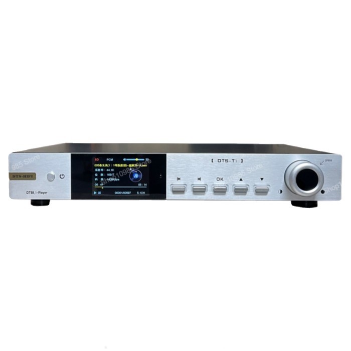 5.1 channel HIFI player 3 ES9038 decoding chips DSD and HDMI audio decoding of various audio source