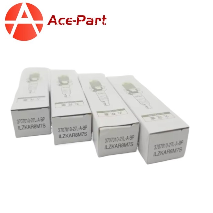 4Pcs 3707010-27L-A-BP ILZKAR8M7S Original NGK Spark Plug For Hong Qi H5 H6 H9 HQ9 HS5 HS7 1.8T 2.0T