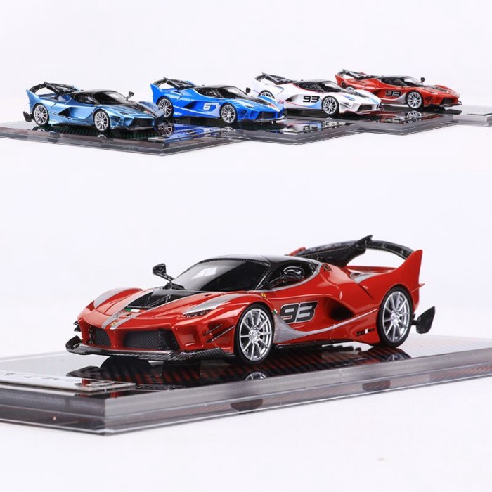 U2 1: 64 Ferrari FXXK EVO คอลเลกชันโมเดลรถเรซิ่น