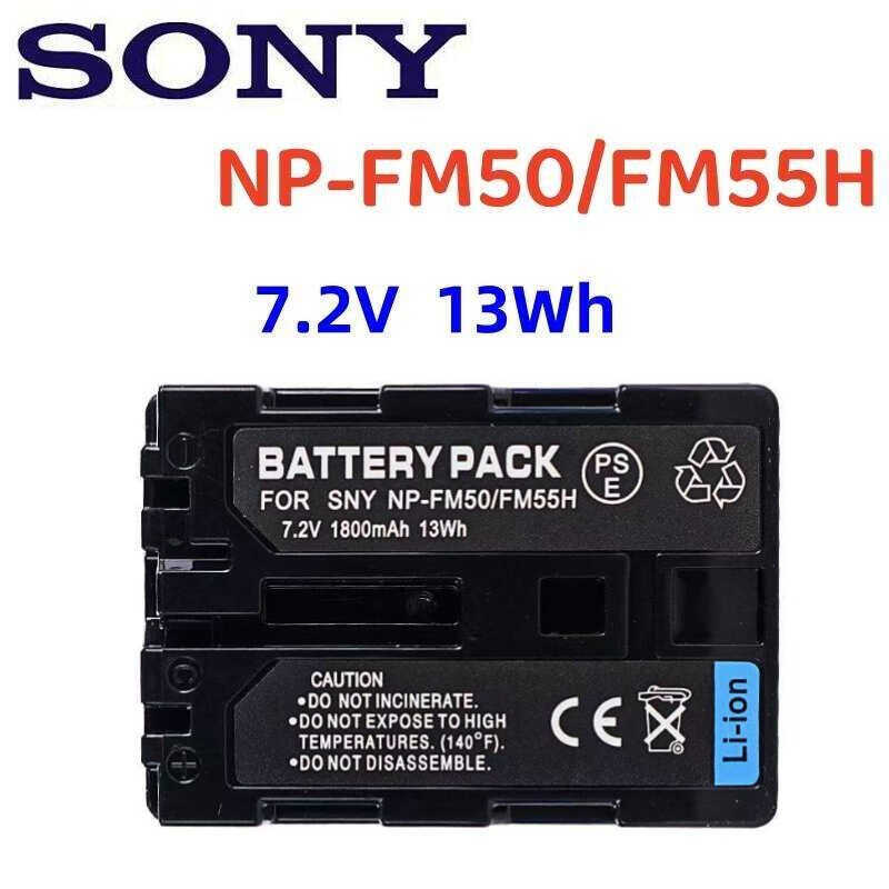 ❃ Original  Np-Fm50 NP Fm50 Fm55h แบตเตอรี่กล้องสําหรับ Sony Np-Fm51 Np-Fm30 Np-Fm55h Dcr-Pc101     