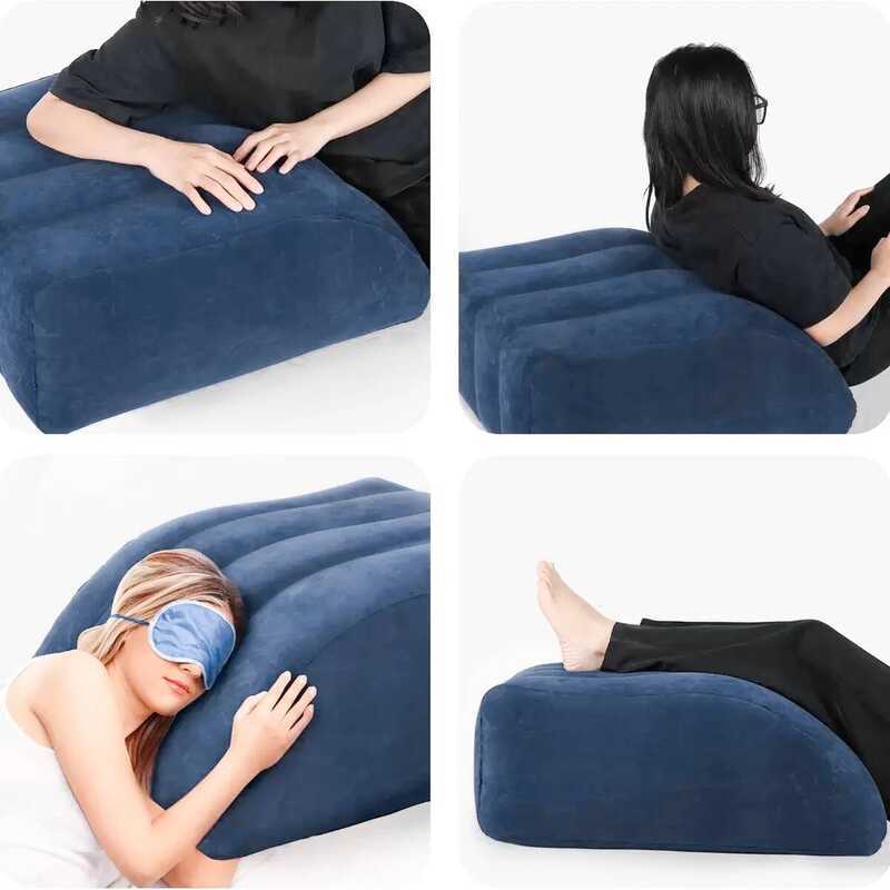 e Slope Leg Rest, Plush Comfortable Touch, Suitable For Leg Relaxati, Sofa Leg Rest, Inflatable Ow,