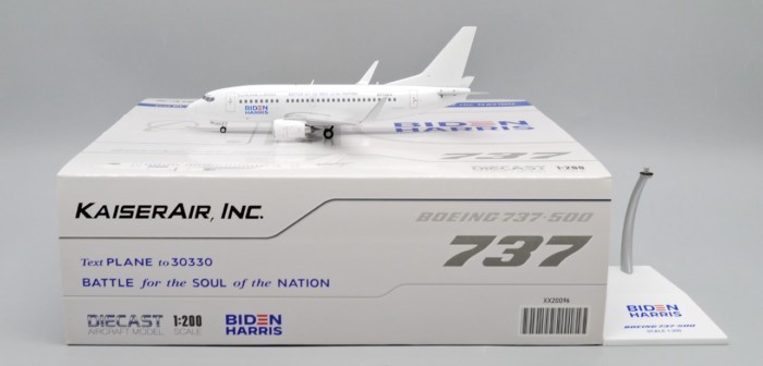พร้อมสต็อก JC Wings Boeing Original Factory B737-500 N732KA 1: 200 Alloy รุ่น XX20096 Out of Print M