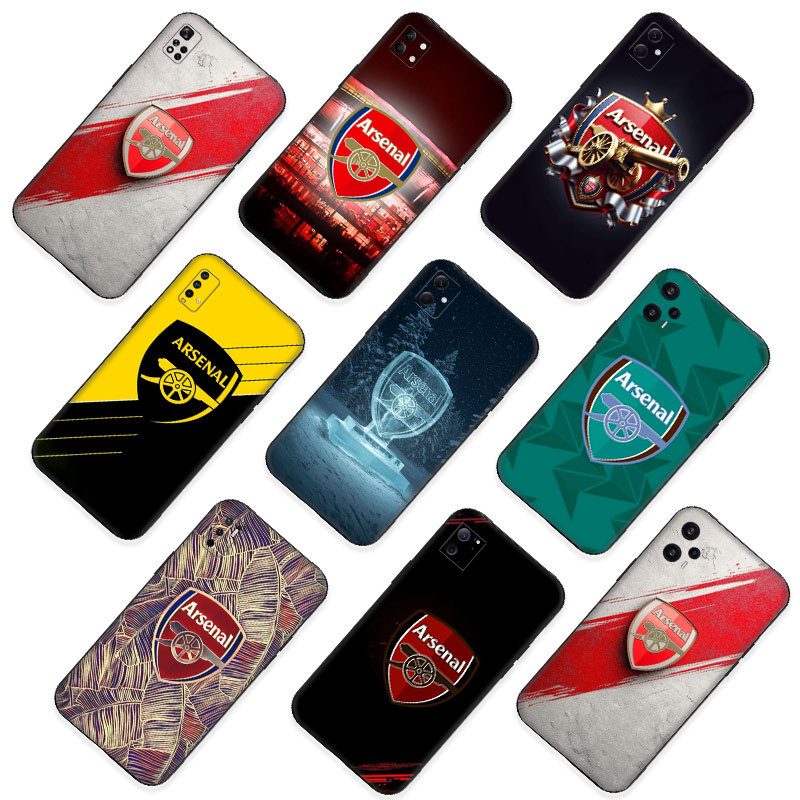 สําหรับ Redmi 6 6A Pro 7A 8 8A 9A 9C 9T NFC ป้องกันซิลิโคนนุ่ม TPU ฟุตบอล Club Cool Arsenal กรณี ^BU