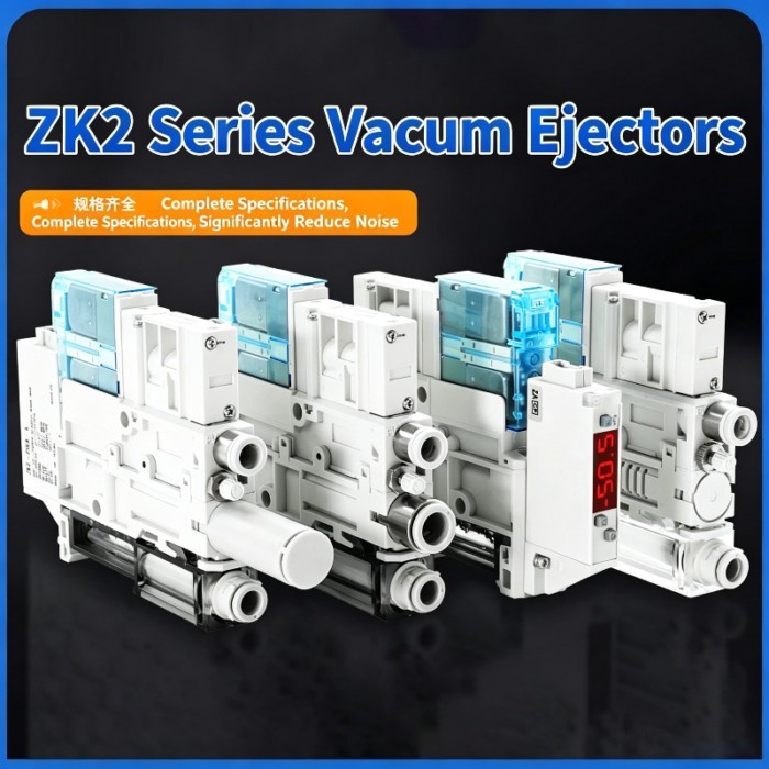 1pcs ZK2 Vacuum Module Ejector System ZK2A07/10/12/15K5AL-06/08,K5EL-06/08,K5ALA-06/08 NEW TYPEvacu