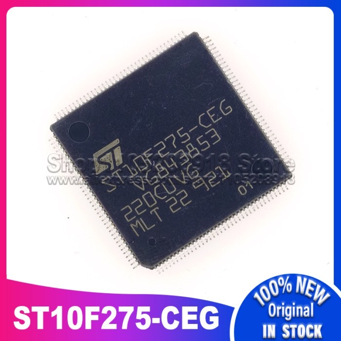 2PCS~10PCS/LOT ST10F275-CEG QFP144  100% New Spot stock