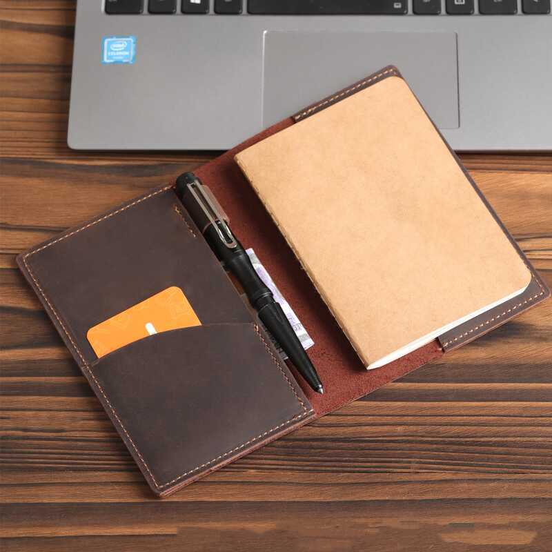 & Journal Field Notes Leather for 3.5' X 5.5' Notebooks (Leather Cover Only)