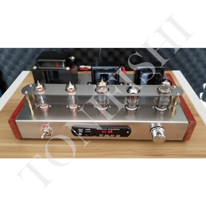 Beautiful Voice 6p14 Tube Amplifier DIY Kit with Bluetooth, Class A Single-ended Fever Amplifier DI