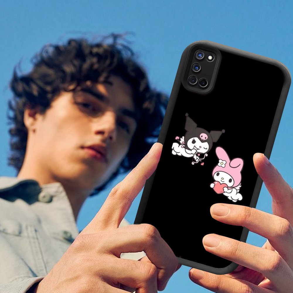 DE-22 Kuromi เคสป้องกันสําหรับ OPPO A77 A94 A57s F19S A95 A77s A76 A96 A74 F25 Pro