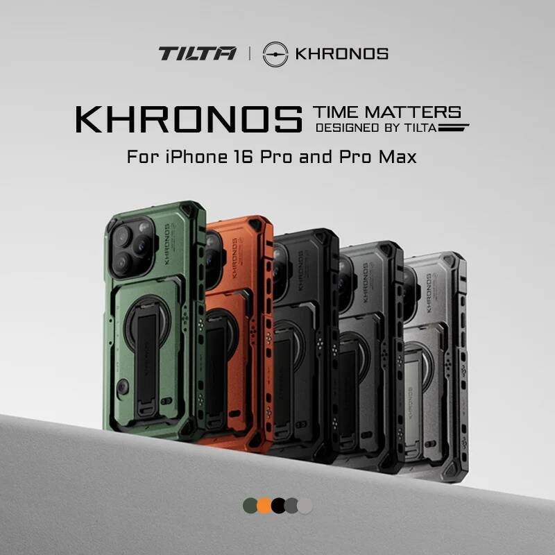 TILTA Khronos Cage kit สําหรับ iPhone 16 Pro/Pro max Kit iPhone พร้อม Magnetic Card Case 88