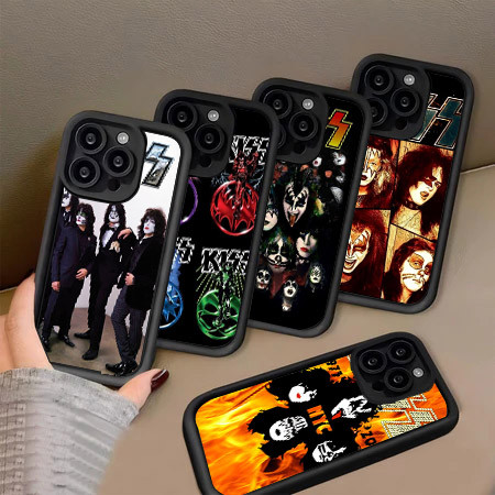 RK37 แฟชั่น Rock Band KISS Hp ชุบปลอกสําหรับ OPPO Narzo 8S A54 8 A53 A54S A52 A33 A53S A16s A11S A16