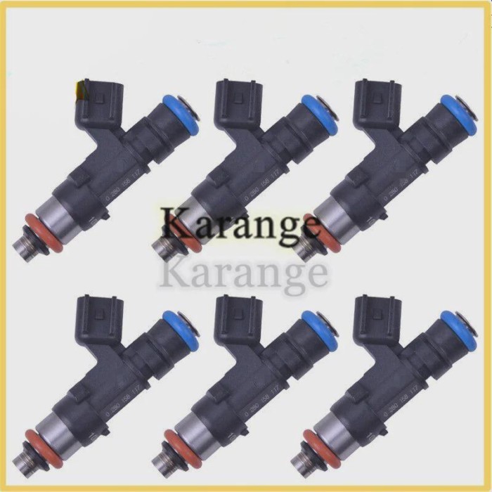 6X 1000cc 90lb E85 EV14 Fuel Injector 48mm for VW- Audi-A4 TT Golf-Passat-1.8T Nozzle High Impedanc