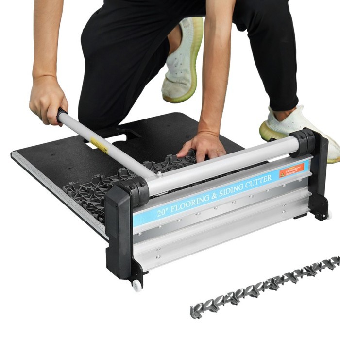 20" Pro Wide Cut Floor Cutter  for Grille & Vinyl Flooring, Heavy Duty Laminate Tile Cutting Machin