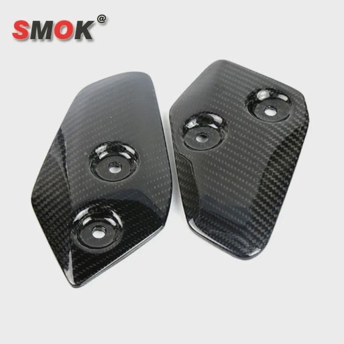 Motorcycle Carbon Fiber Foot Rests Protection Guard Cover Protector For Yamaha MT-07 MT07 FZ07 MT 0
