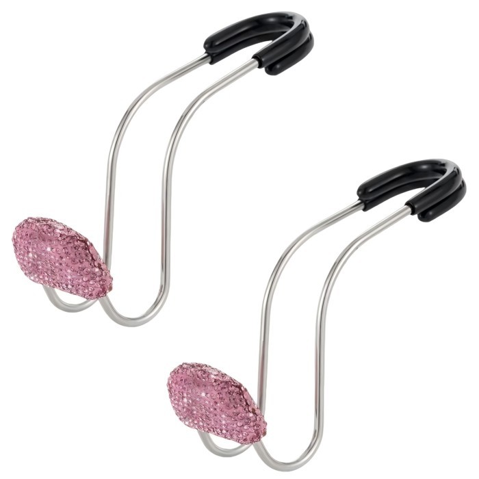 New Diamond Car Backrest Seat Hook Car Storage Hook Car Seat Hook Stainless Steel