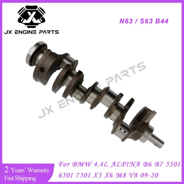 N63 B44 Engine Crankshaft For BMW 4.4 Alpina B6 B7 B7L 550I 650I 750I X5 M5 M6 X5 X6 X5M X6M 4.4L N