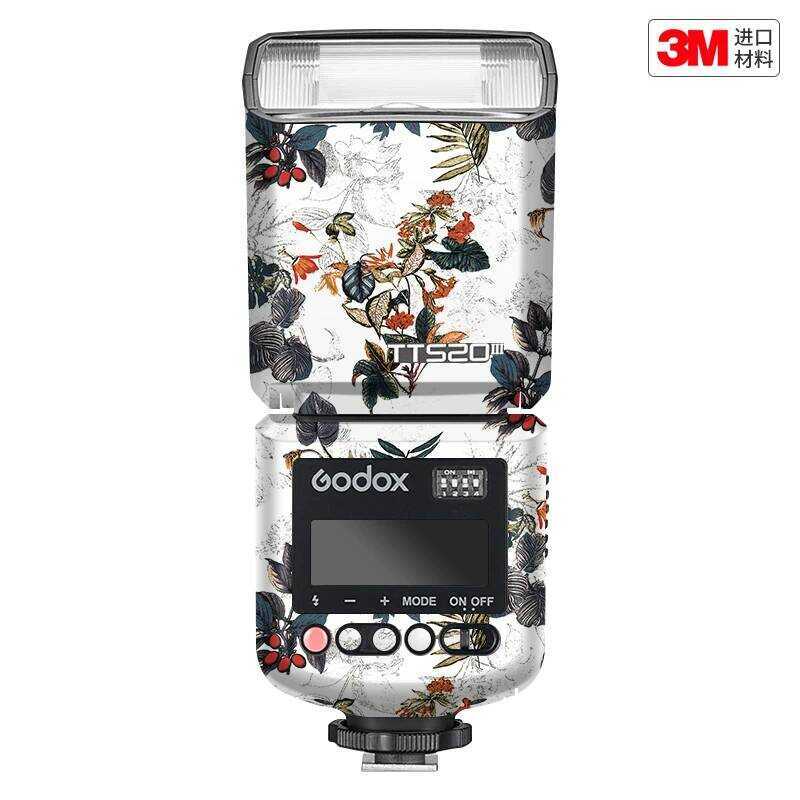 เหมาะสําหรับ Godox TT520III Flash ฟิล์มป้องกัน tt520 Third Generation สติกเกอร์ผิว 3M