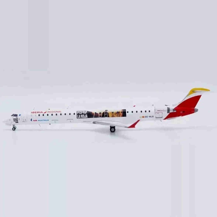 พร้อมสต็อก JC Wings 1: 200 สเปน Airlines CRJ-1000ER EC-MJO โมเดลเครื่องบินโลหะผสมออกจากรุ่นรถพิมพ์