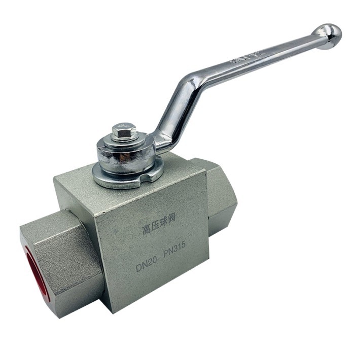 Hydraulic high pressure ball valve KHB G1/8 G1/4 G3/8 G3/4 G1 female thread carbon steel high press