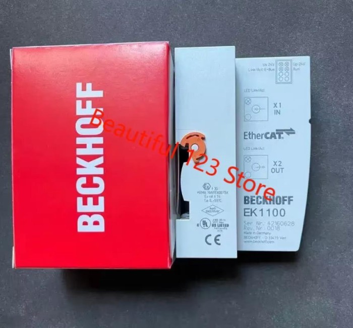 New and Original BECKHOFF Module EL1100 EL1018  BK1120 EL3004 EL4004  EK9011 EL1809 EL2809 EL6900