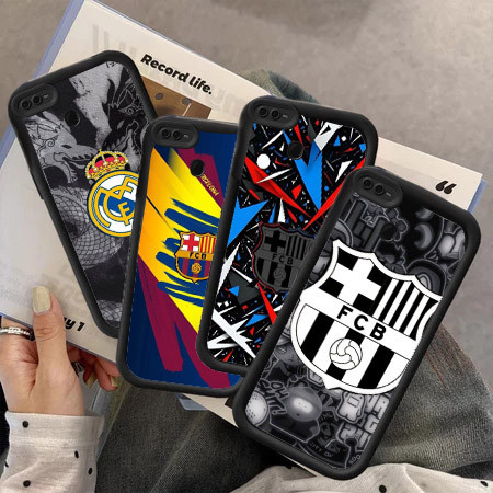 RK14 Barcelona Hp ชุบปลอกสําหรับRealme Reno Narzo A15s A16E C20A F17 C15 4F C20 C21 2F C25S C11 A16K
