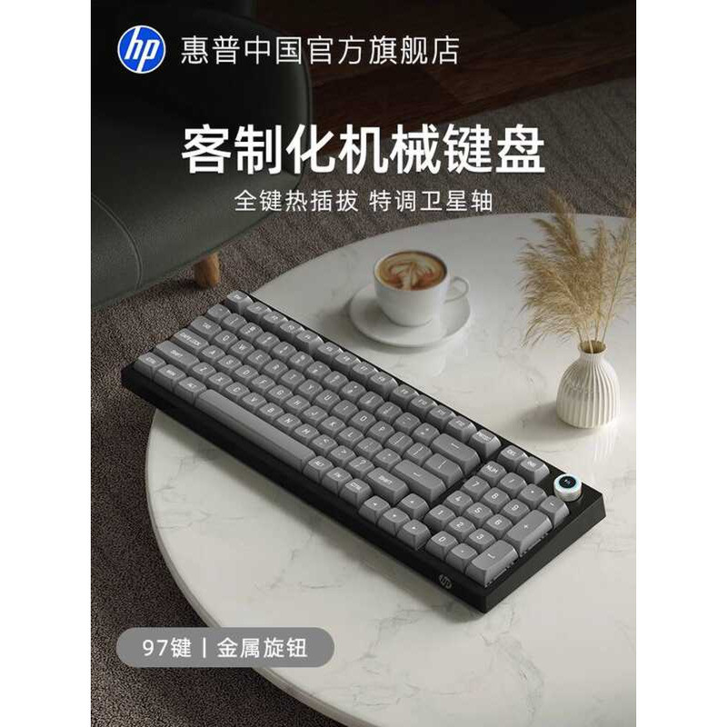 K K23-98 คีย์บอร์ดแบบกลไก Class 98 การกําหนดค่า Hot Swap Girls คีย์บอร์ดไร้สาย Bluetooth สามโหมด