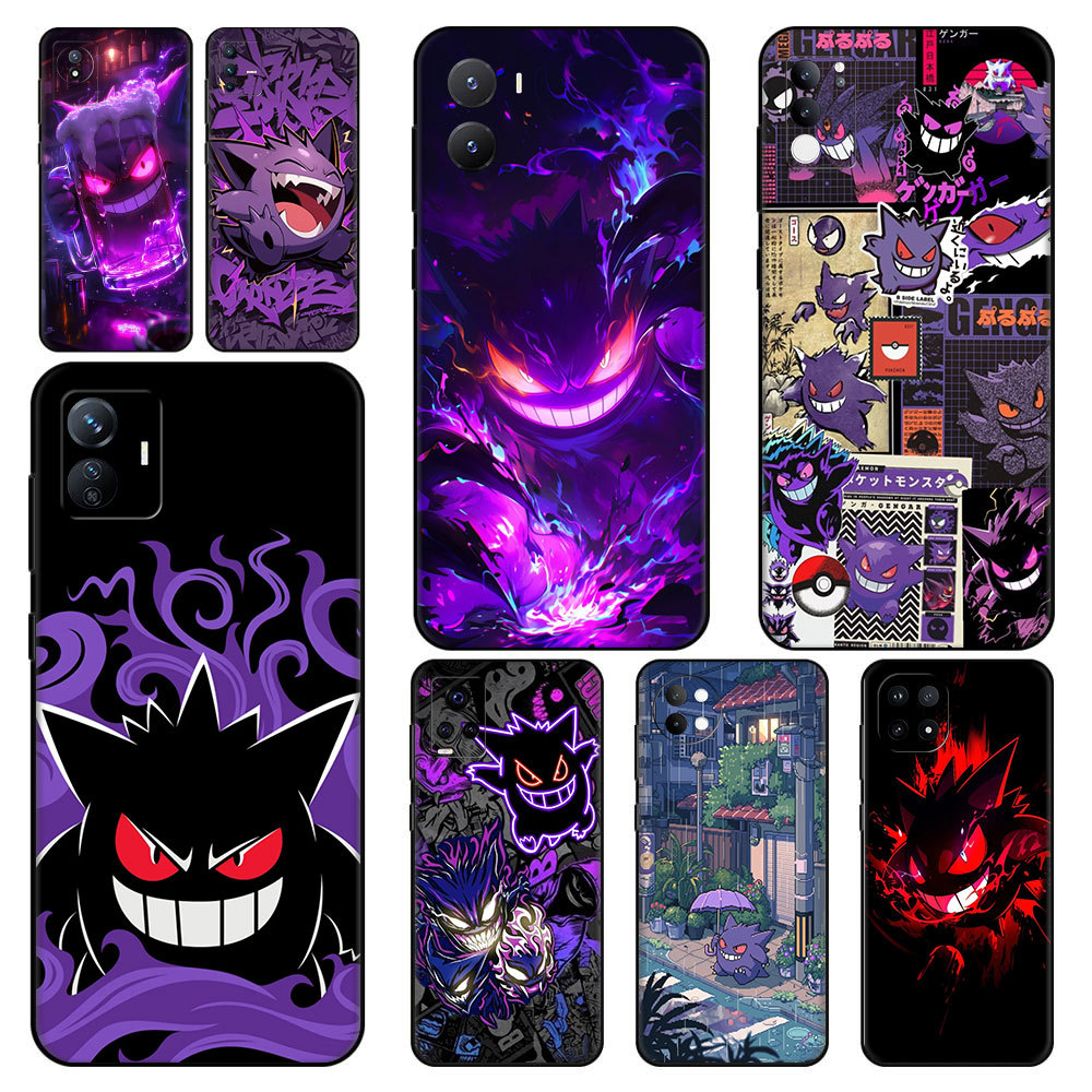 Gengar Pokémon อะนิเมะ ^W7 สําหรับ Vivo V21E V25 V27E V29 V40 Pro V29E V40 Lite Y21 Y33S Y21S ความเข