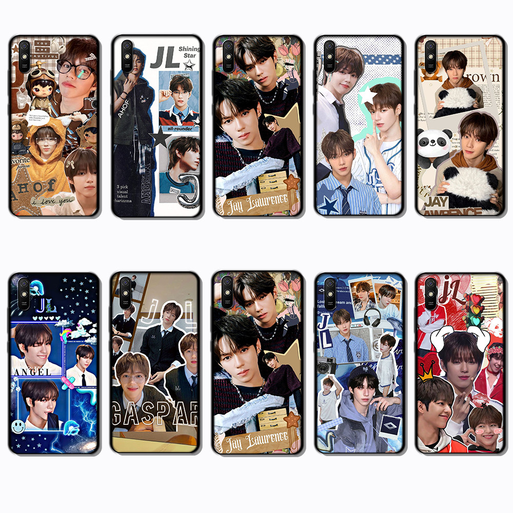 Xiaomi Redmi 9A 9i JL Gaspar เคสโทรศัพท์สีดํานุ่มแฟชั่น