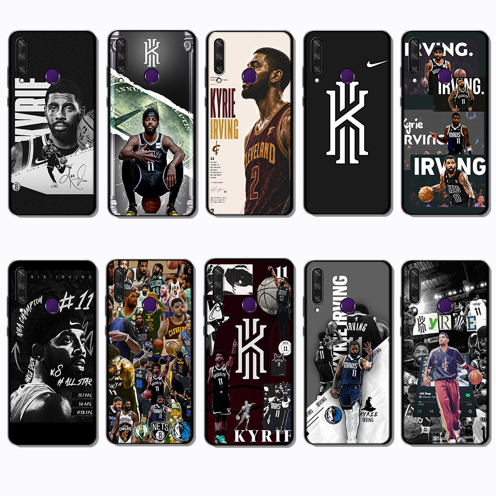เคสโทรศัพท์สีดําแบบนุ่มสําหรับ Huawei Y6P Y7A Y8P Y9A Y5 Y6 Prime Kyrie Irving Cover