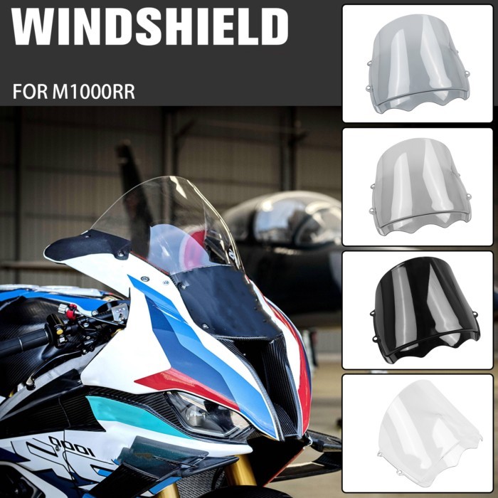 For BMW M1000RR S1000RR S 1000 RR M1000 RR 2023 2024 Motorcycle Windscreen Windshield Cover Spoiler