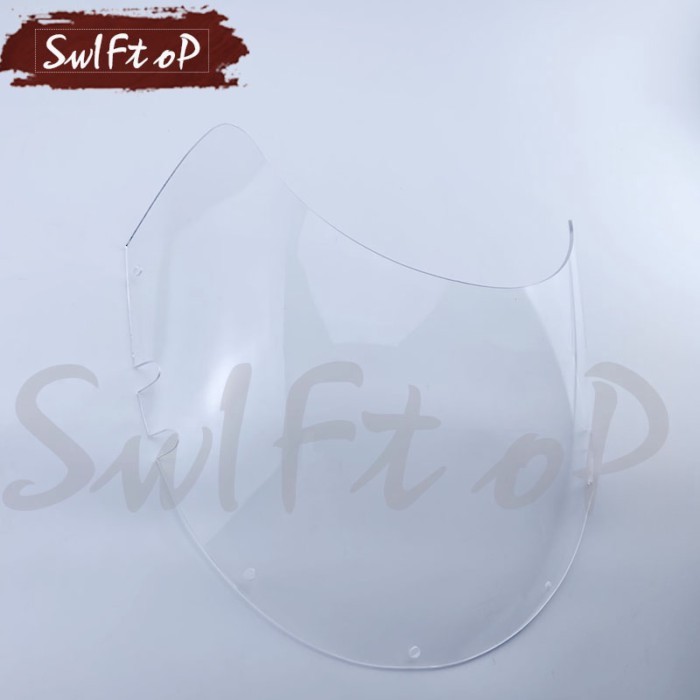 Motorcycle Accessories Windshield Windscreen Fit for RGV250 VJ21 1988 1989  RGV 250 VJ 21 Clear Bla