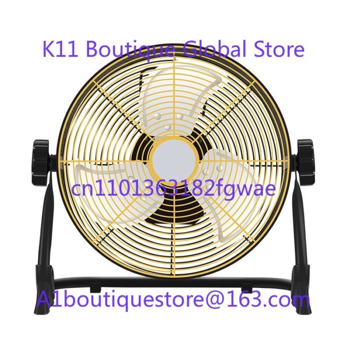 Portable 12-inch Outdoor Fan, Floor Fan, Charging, High Wind Mobile Fan, Long Battery Life Lithium