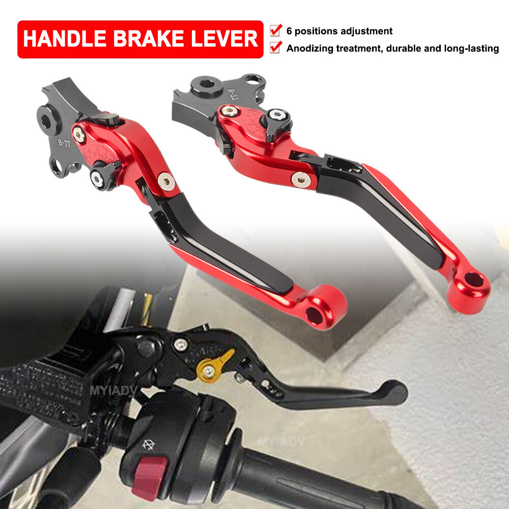รถจักรยานยนต์พับHandlebarเบรคคลัทช์ควบคุมสําหรับBMW R1250GS R1200GSผจญภัยGS R1200 R1250 ADV R1200GSA