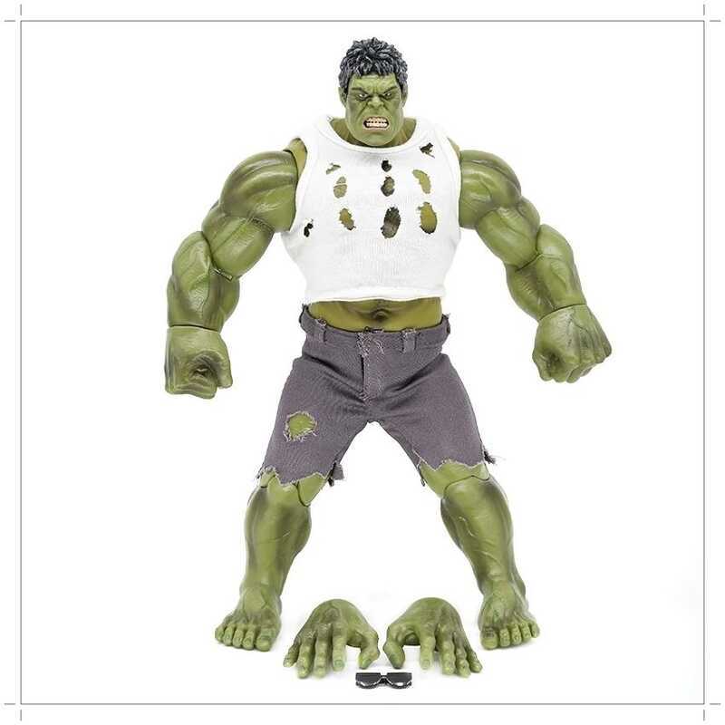 Model Figure The Hulk - โมเดล เดอะฮัค เปลี่ยนมือได้ เนื้อตันๆ หนักๆ ขยับจุดได้ ปรับท่าทางได้หลายแบบ