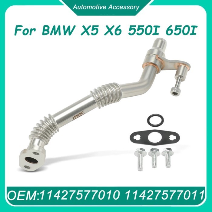 11427577010 11427577011 Turbocharger Oil Pipe for BMW X5 X6 550I 650I 750I 750Li