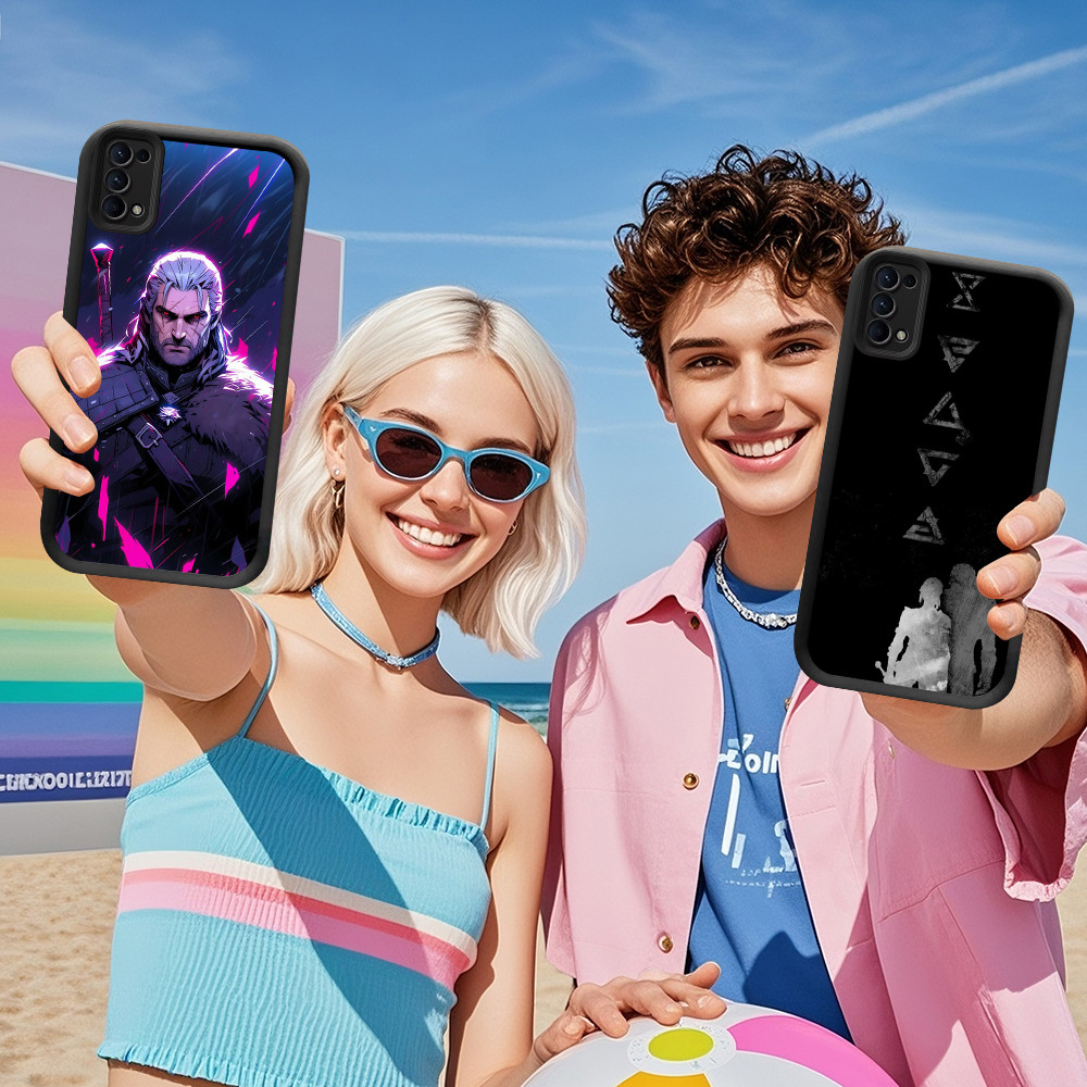 DE-35 W-witcher เคสป้องกันสําหรับ OPPO Reno ค้นหา 6 X3 A15 A15s A91 4 A31 A93 F15 A35 5 Lite 2020 20