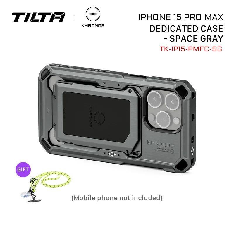 TILTA Khronos สําหรับ iPhone 15 Pro/pro max ชุดกรง iPhone Khronos ระบบนิเวศสําหรับ iPhone Quick Rele