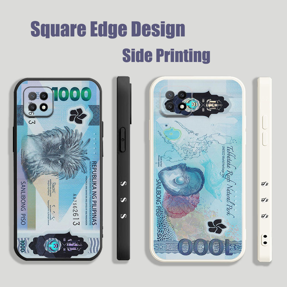 สําหรับVivo Y15S 2021 Y53 V11i Z3i S1 V21e 4G Y76 5G Y73 2021 4G Y21 2021moneyใหม่1000 Peso KLS09 เค