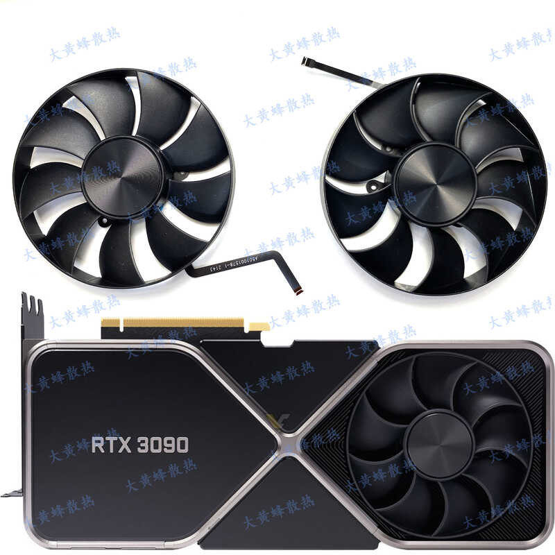NVIDIA RTX3090 3090ti FE พัดลมการ์ดกราฟิก DAPA115B2UP001/AFB1112HD-00