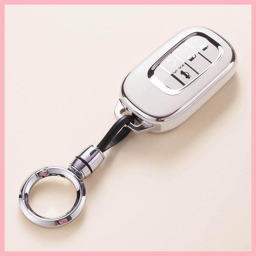 【2022-2025】 เหมาะสำหรับ Honda HRV ปลอกกุญแจ CRV ประเภท Civic Haoying Accord ZRV สำหรับผู้หญิง 2025