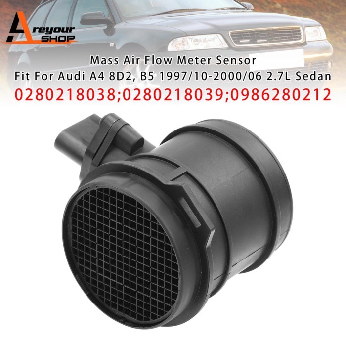 Mass Air Flow Meter Sensor for Audi A4 8D2 B5 A6 4B2 C5 2.7L 078906461B