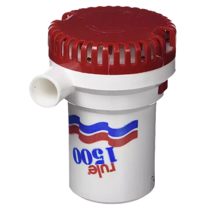 Xylem DC submersible pump/drainage pump Rule bilge pump boat water pump (1500/2000/3700GPH