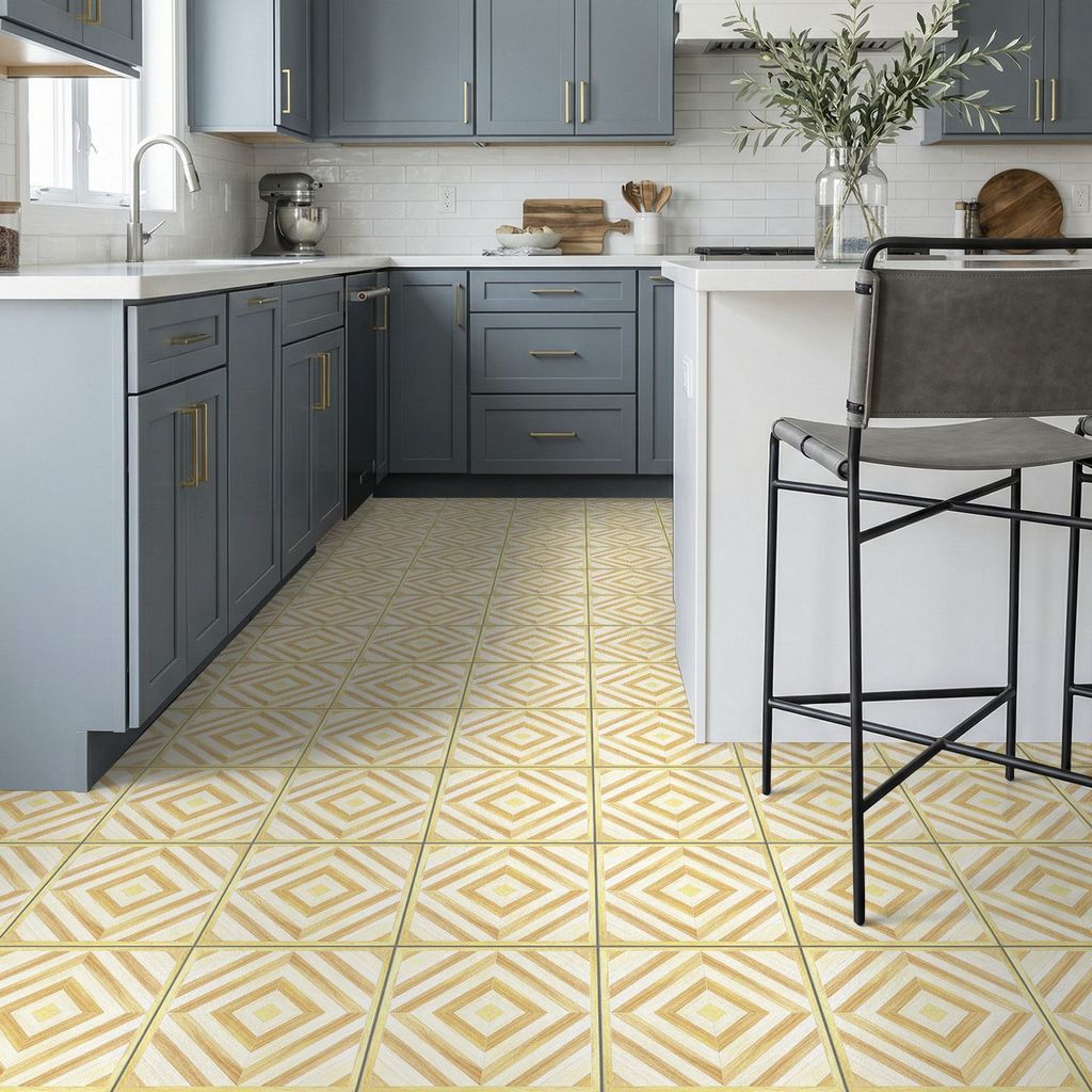 PP Hard Sheet กันน้ําหนา Frosted Floor Sticker Home Floor Decorative